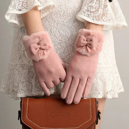 Velvet Lace Gloves