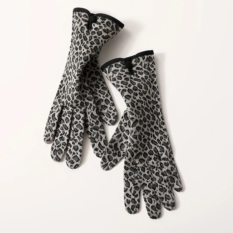 Leopard Touch Gloves