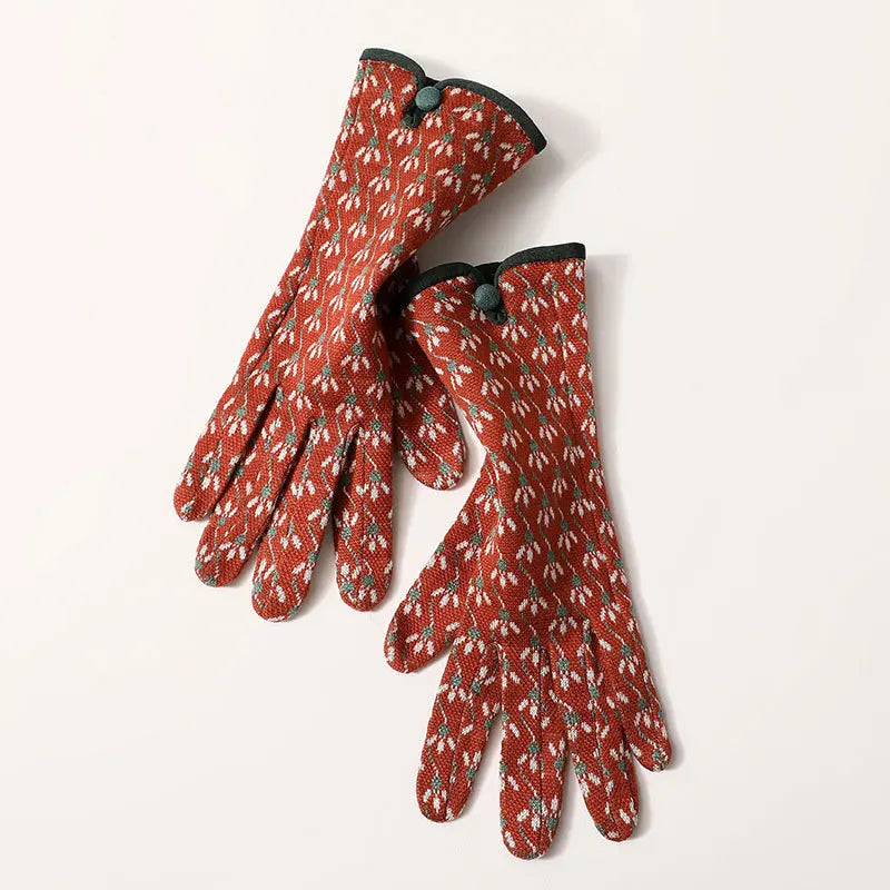 Leopard Touch Gloves