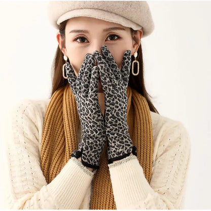 Leopard Touch Gloves