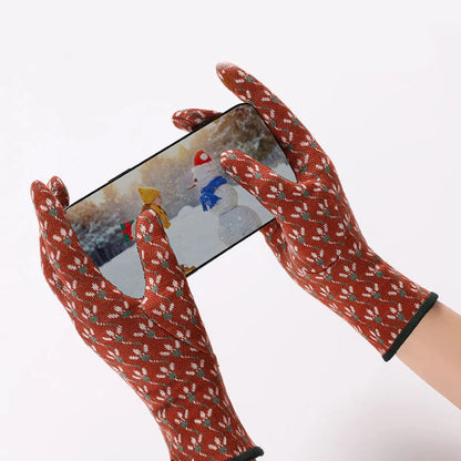 Leopard Touch Gloves