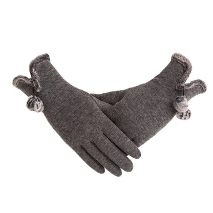 Velvet Lace Gloves