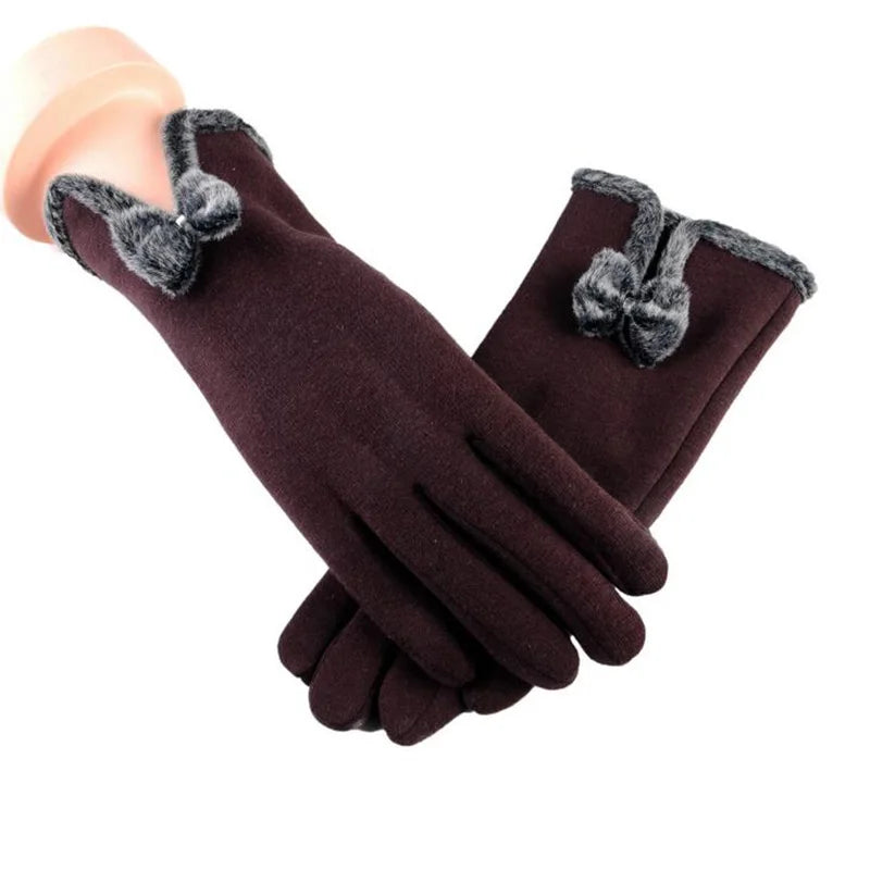 Velvet Lace Gloves