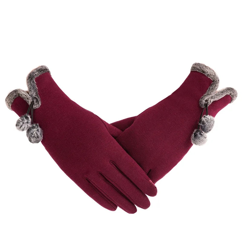 Velvet Lace Gloves