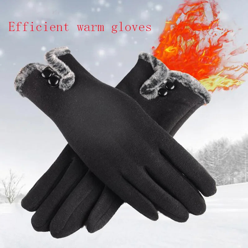 Velvet Lace Gloves