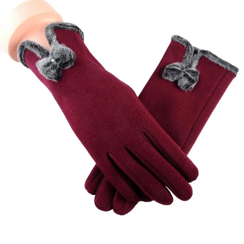 Velvet Lace Gloves