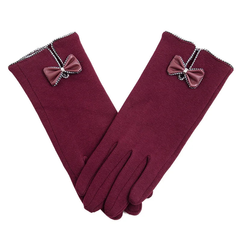 Velvet Lace Gloves
