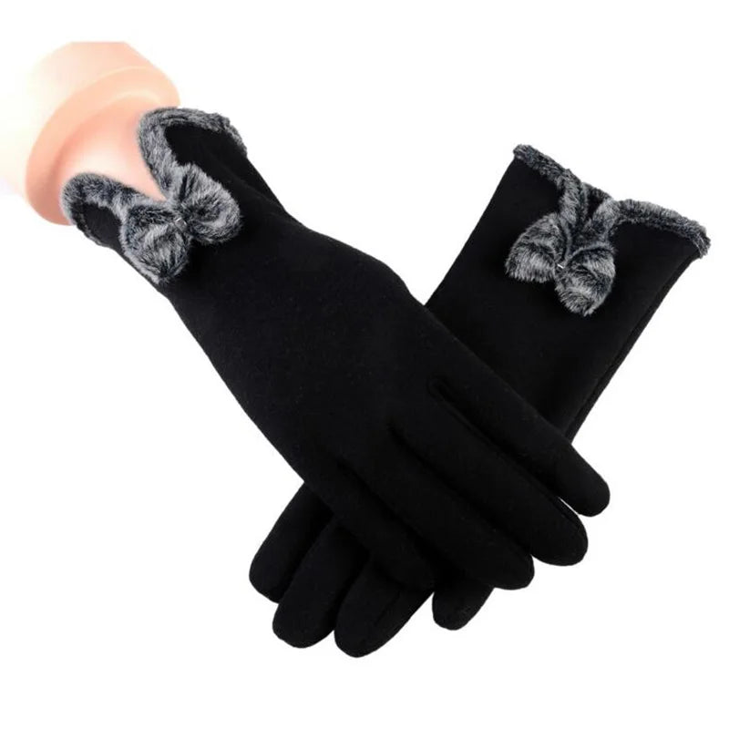 Velvet Lace Gloves