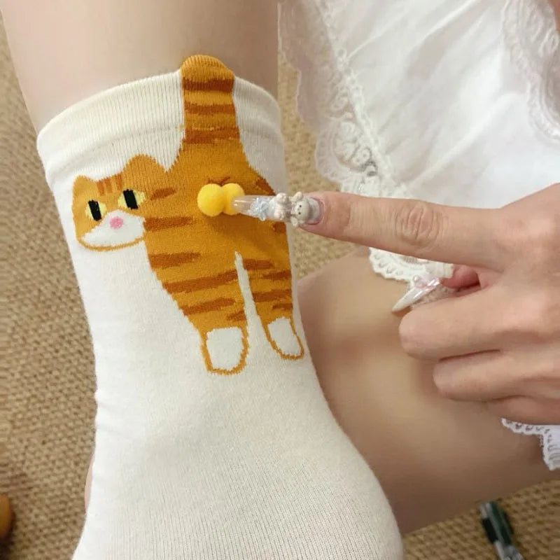 Cute Cat Socks