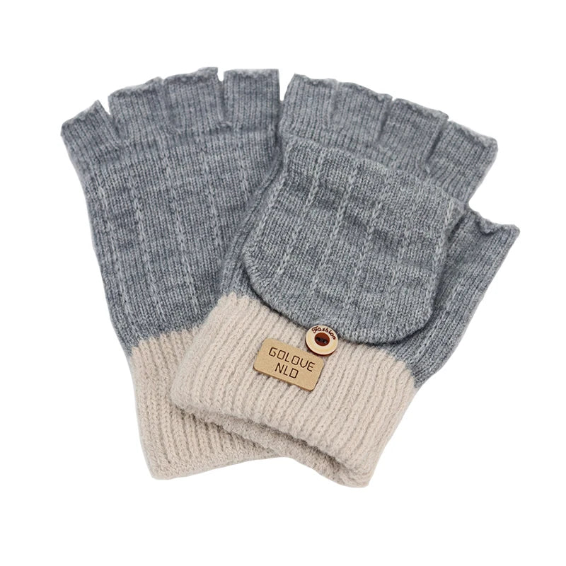 Convertible Knit Gloves