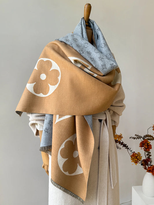 Cashmere Jacquard Shawl