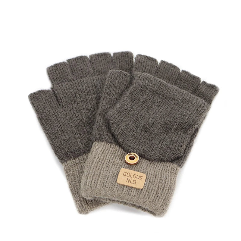 Convertible Knit Gloves
