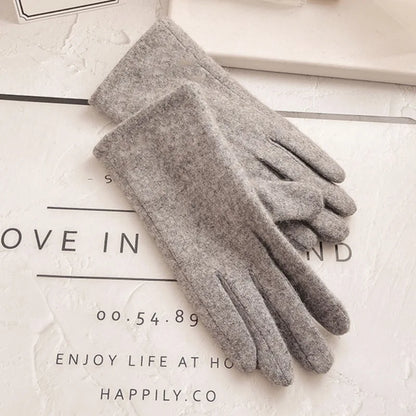 Bow Cashmere Gloves