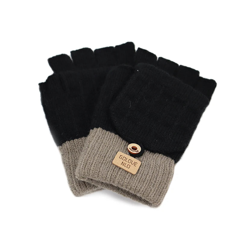Convertible Knit Gloves
