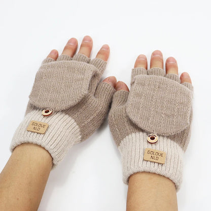 Convertible Knit Gloves