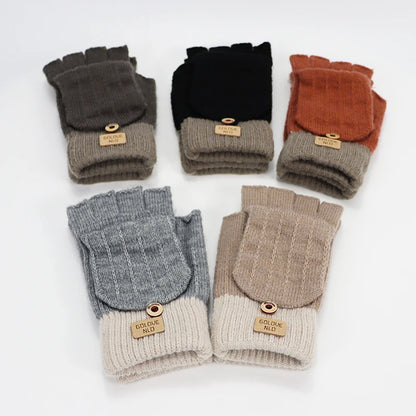 Convertible Knit Gloves