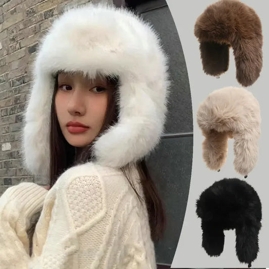 Fur Bomber Hat